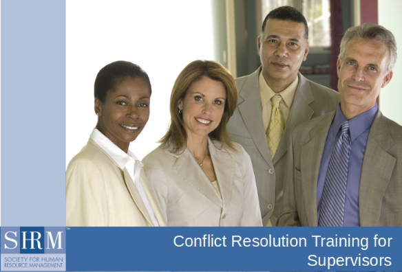 Course Image Conflict Resolution Training for Supervisors